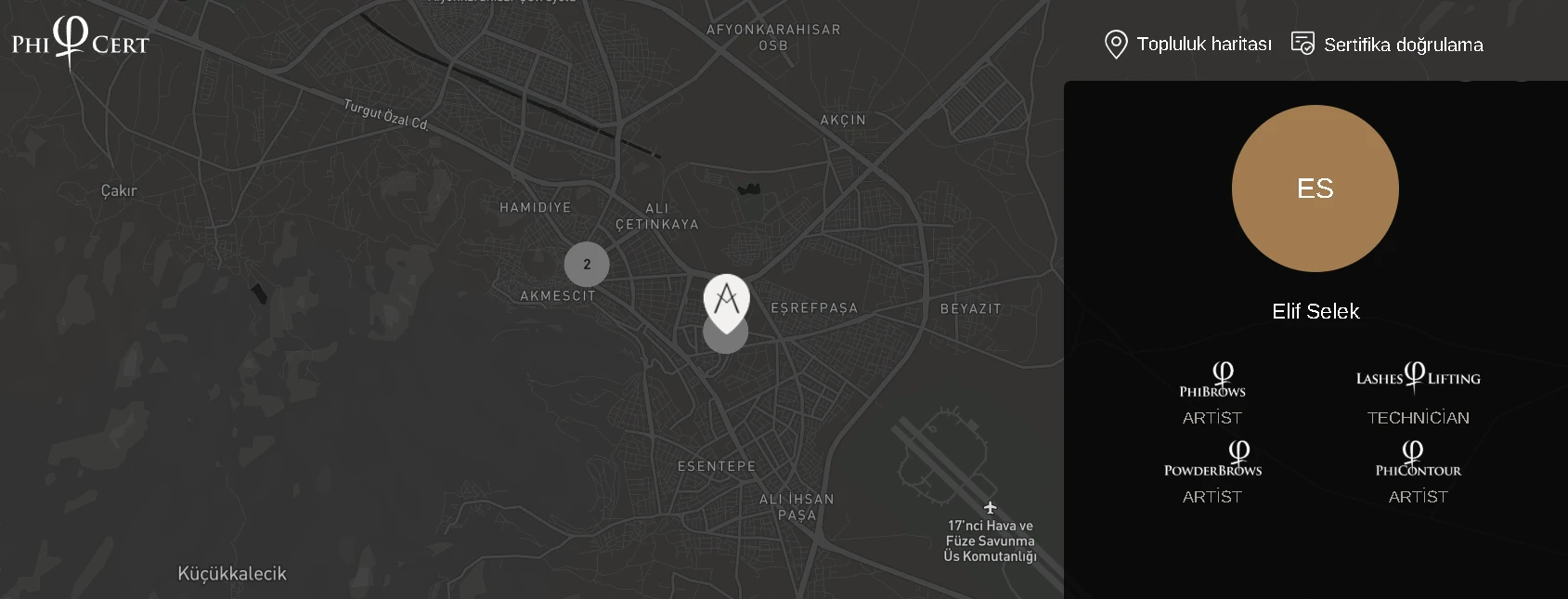 PhiAcademy Global Artist Haritası Afyon Yetkili Merkezi QASH Stüdyo